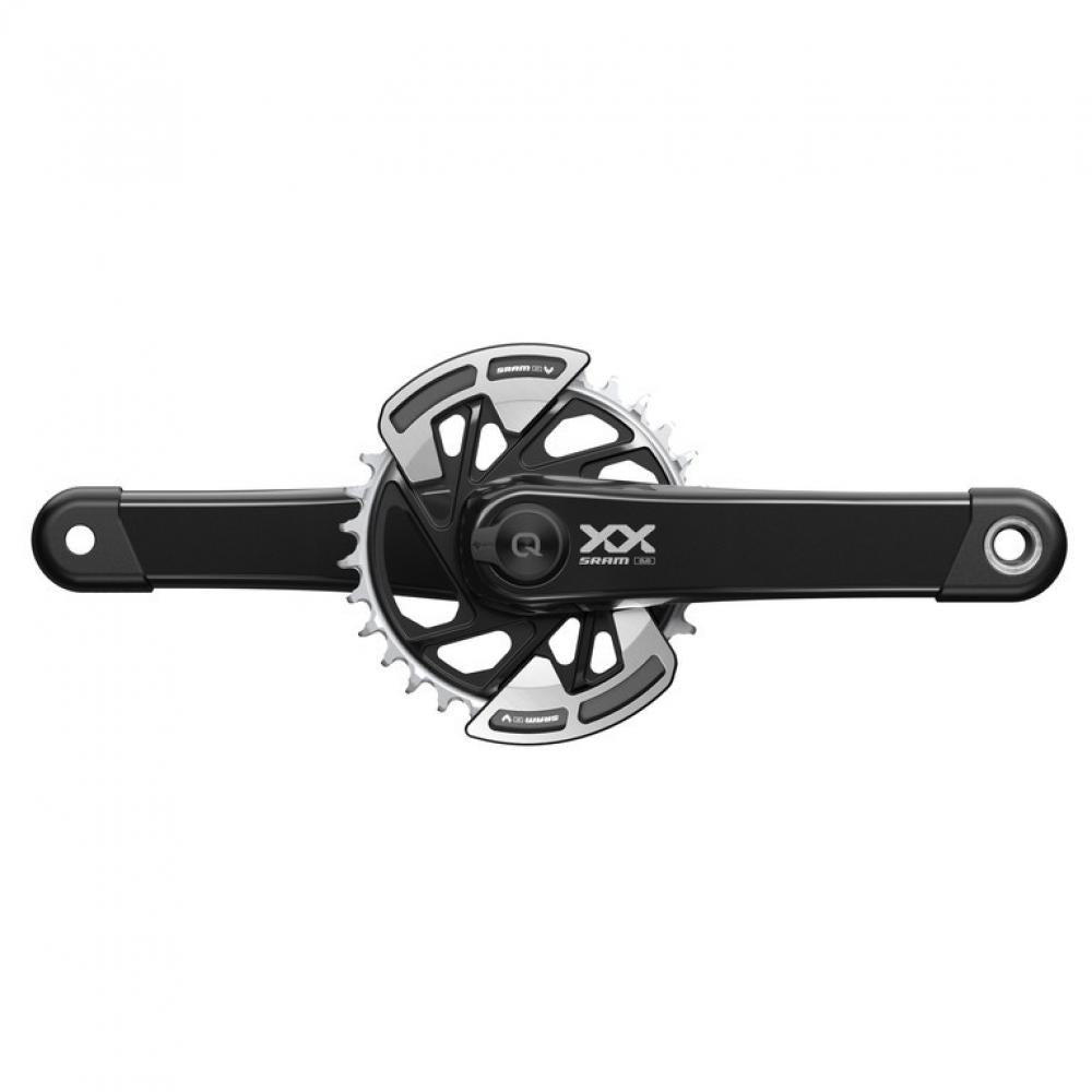 SRAM Kurbelgarnitur Quarq XX Eagle T-Type AXS 165 mm DUB - Präzise Leistungsmessung am MTB