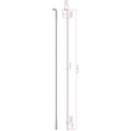 DT Swiss Speiche Revolution 2.0/1.5 VE100 272 mm schwarz - ultraleichte Laufrad-Performance