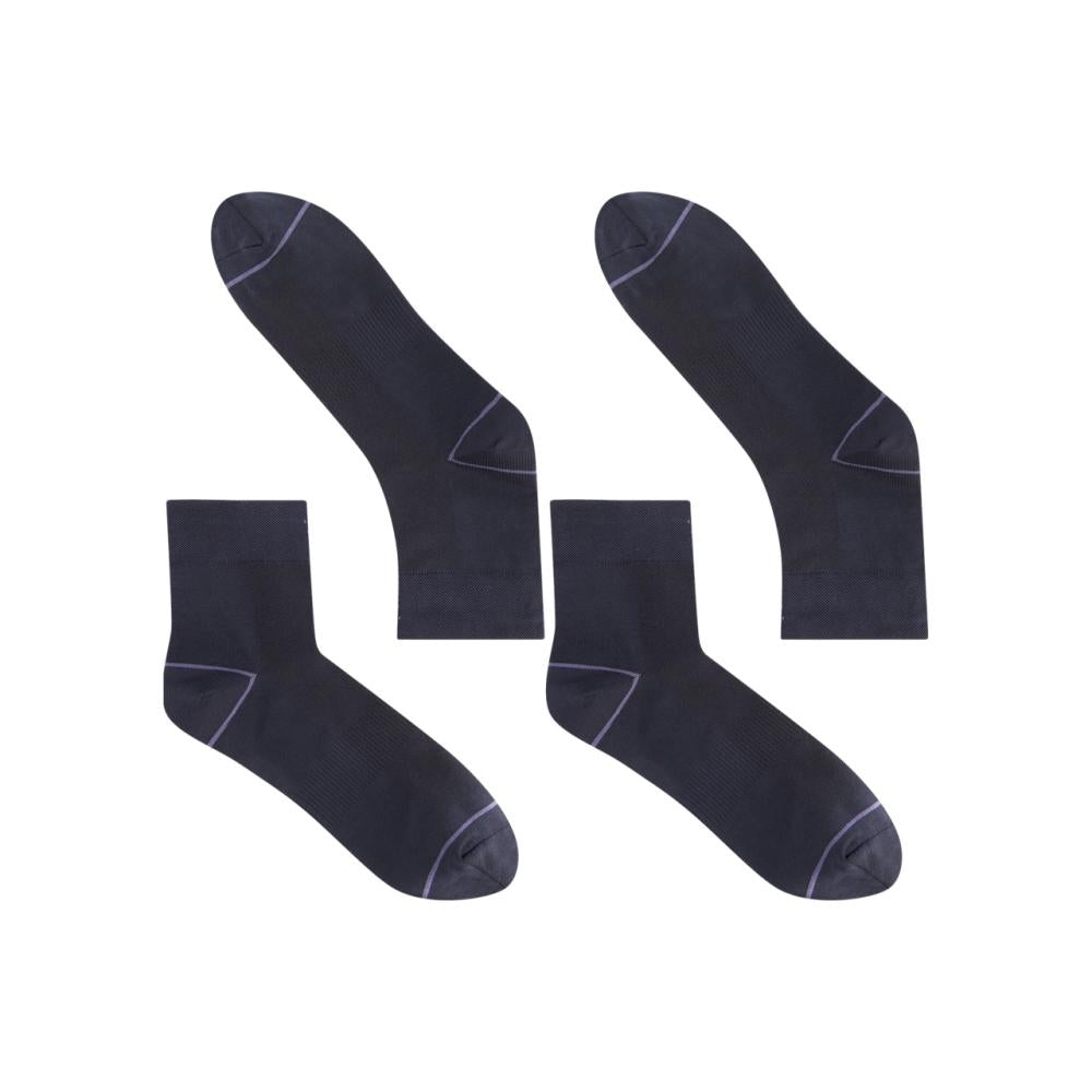 BBB Cycling BBB Socken CombiFeet (2 Paar) 44 schwarz - High-Tech Rad-Socken Komfort