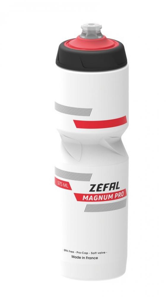 Zefal 10x Trinkflasche Magnum Pro 975ml white/red/black Flasche