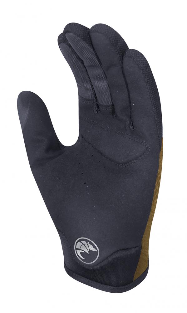 CHIBA Viper - Radhandschuhe olive XS mit Poron-Gelpolster & Touchfunktion
