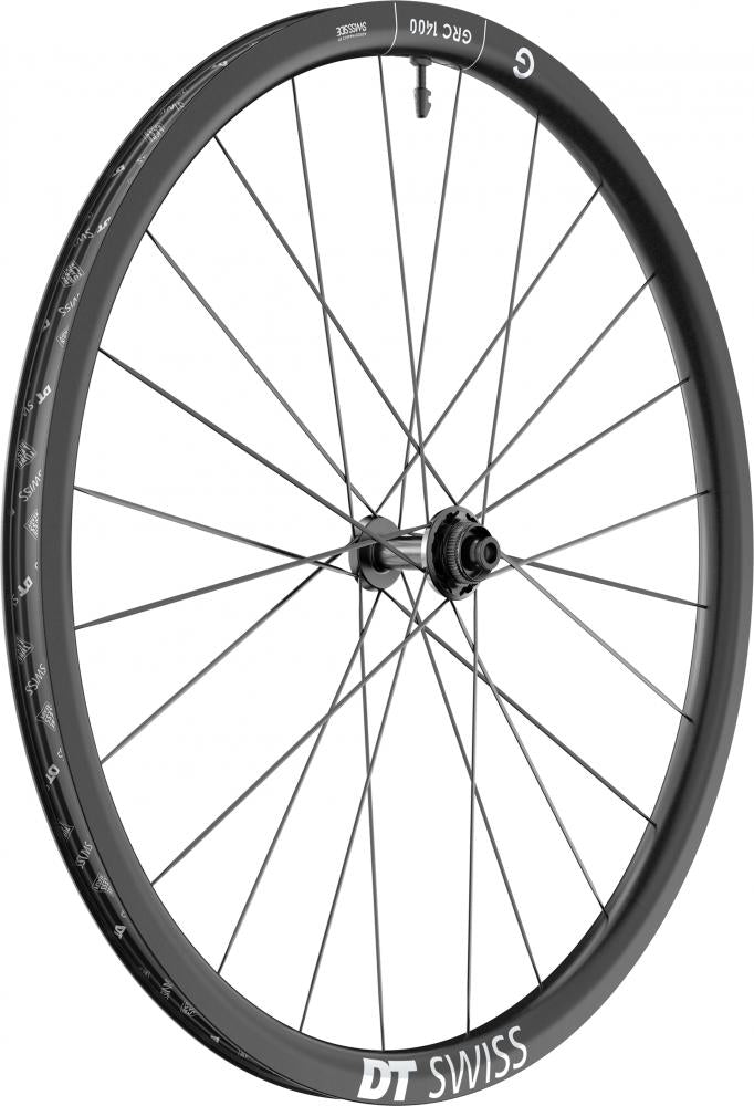 DT Swiss GRC 1400 DICUT Laufrad 27,5" 584 x 30 mm Schwarz - Gravel-Performance