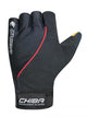 CHIBA Argon III - Rollstuhlhandschuhe L schwarz, Gelpolster, belüftet, ergonomisch