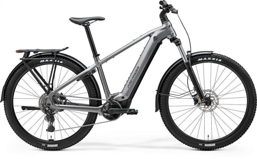 MERIDA eFLOAT CC 400 EQ E-SUV Bike - Größe XL - 600 Wattstunden - Bosch Performance Line CX - Aluminiumrahmen - gunmetal grey black