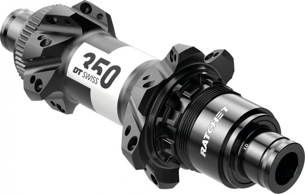 DT Swiss Nabe MTB HR 350 Straightpull 28 Loch Schwarz - zuverlässige Hinterradnabe für MTB