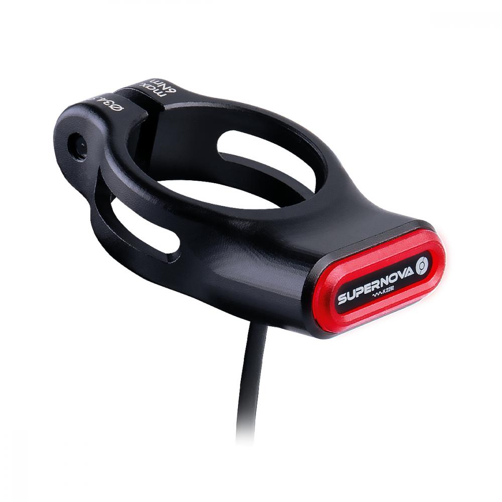 Supernova TL3 MINI SEATPOST CLAMP Rücklicht 12V 27,2 mm - kompakte Sattelstützenbeleuchtung