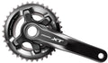 Shimano DEORE XT FC-M8000-2 Kurbelgarnitur 2x11 175mm 36-26 schwarz - präziser Antrieb für ambitionierte Biker
