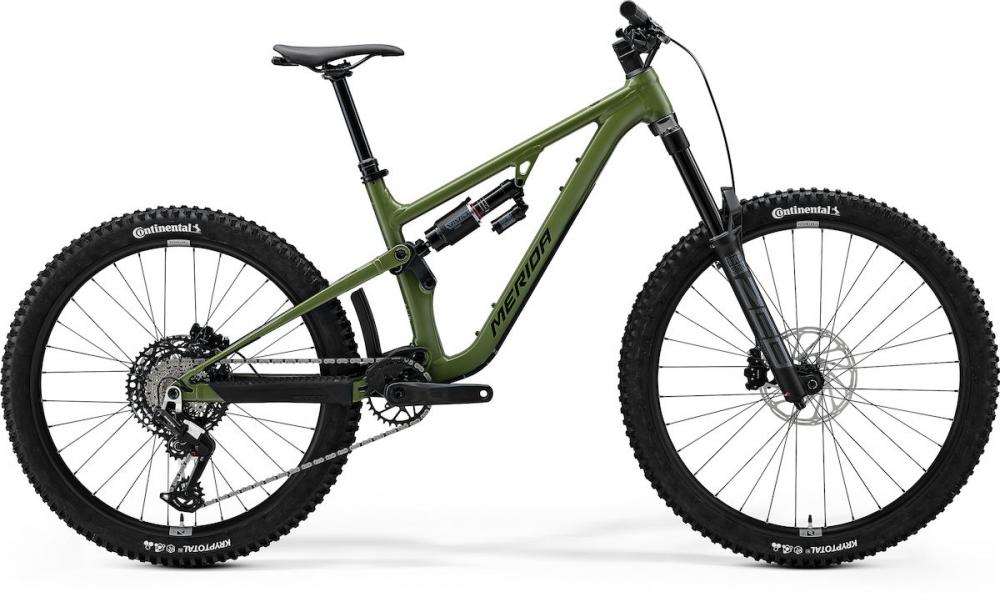 Merida ONE-SIXTY 700 silk anaconda green(black) S grün - endurostarkes Trail-Mountainbike