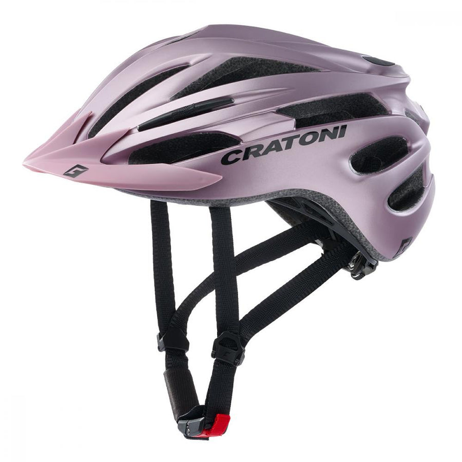 Cratoni Pacer Fahrradhelm lila metallic matt S/M 54-58cm.