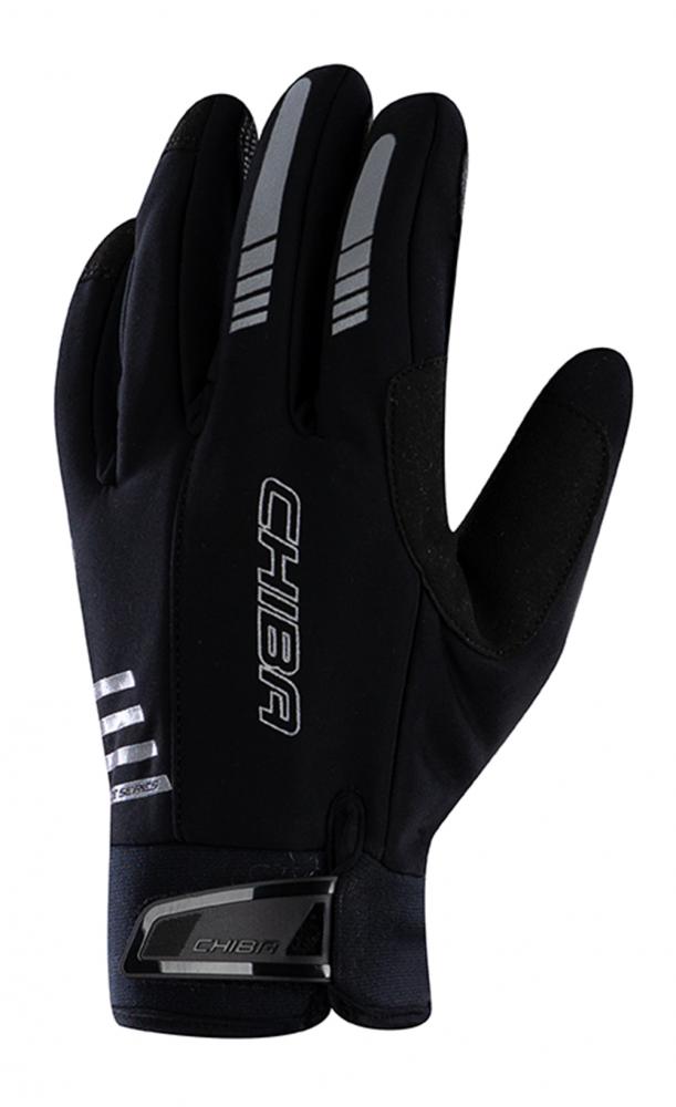CHIBA Competition Plus - Radhandschuhe schwarz, Größe 11, winddicht & atmungsaktiv