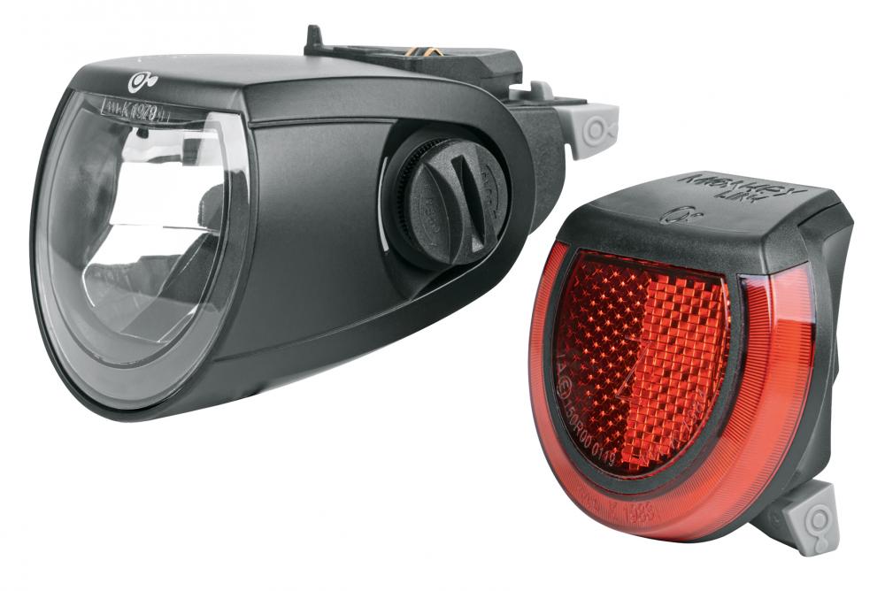 MonkeyLink ML-SkyeLight 80 LUX Set CONNECT: 80 Lux E-Bike-Beleuchtungsset mit magnetischer Halterung, Tagfahrlicht, Bremslicht, StVZO-zugelassen