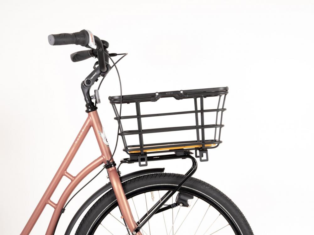 AtranVelo Fahrradkorb Epic Shopper AVS schwarz 29x40x20 cm