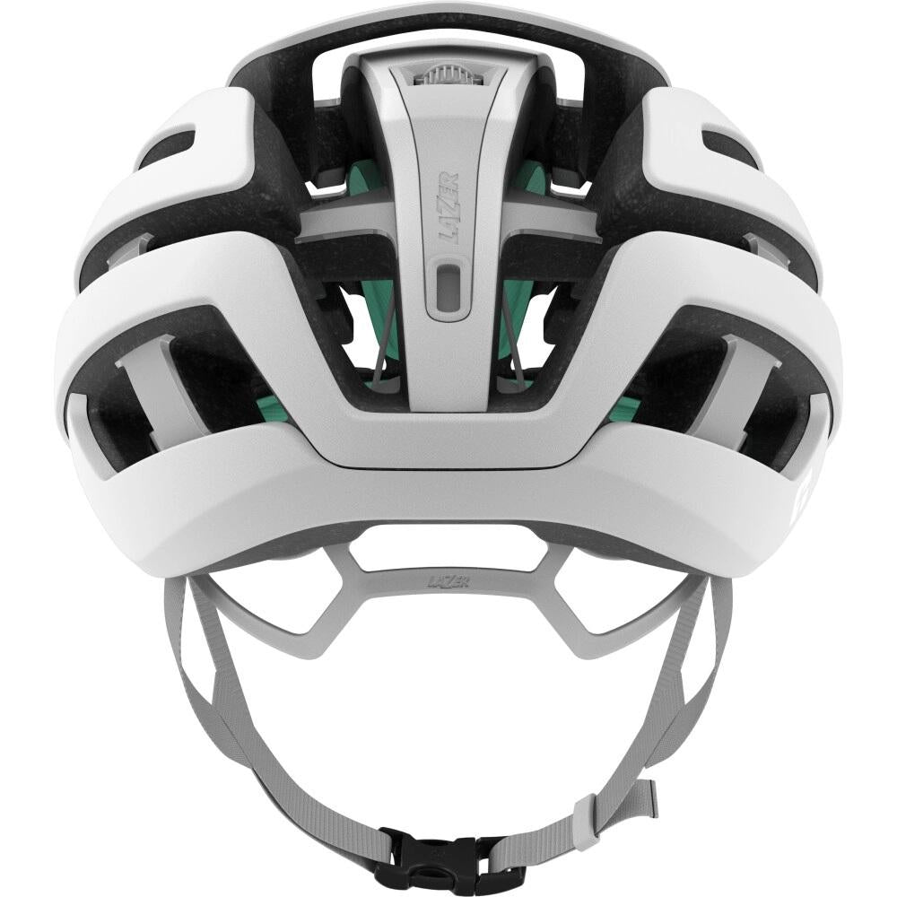 LAZER Z1 KinetiCore Rennradhelm - matte full white - leicht, sicher & top belüftet
