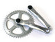 Amar Kurbelgarnitur ALU 4-KT.EINFACH 38Z. 170MM SCHW./SILBER - Kettenradgarnitur