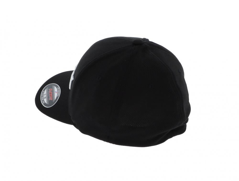 FOX APEX FLEXFIT HAT [BLK/YLW] MEN'S HEADWEAR - 15/2 Flexfit Gr.S-M