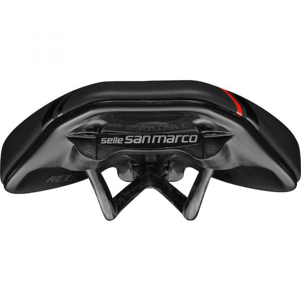 Selle San Marco Sattel Ground Carbon FX 140 x 255 mm Schwarz - leichter MTB-Performance-Sattel