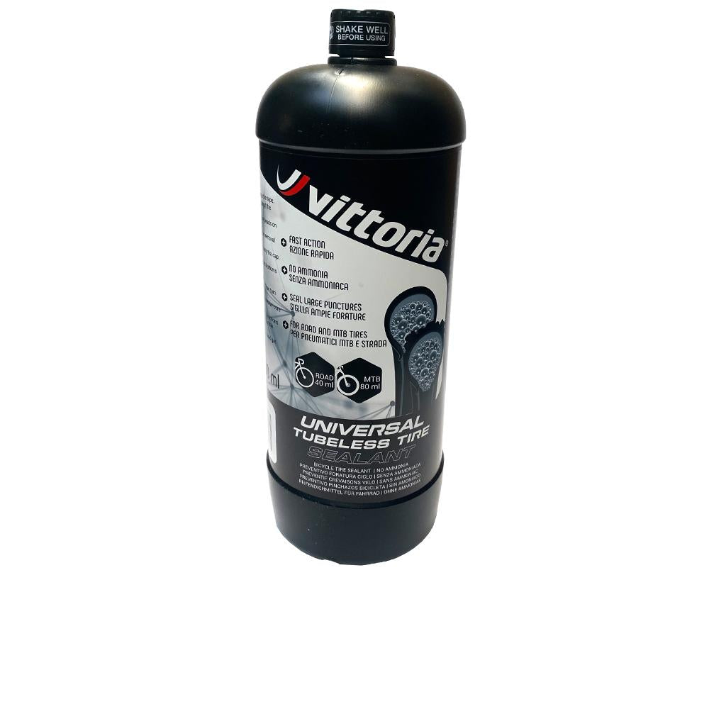 Vittoria Universal Tubeless Reifendichtmittel 1000 ml - pannensichere Dichtmilch für alle Bikes