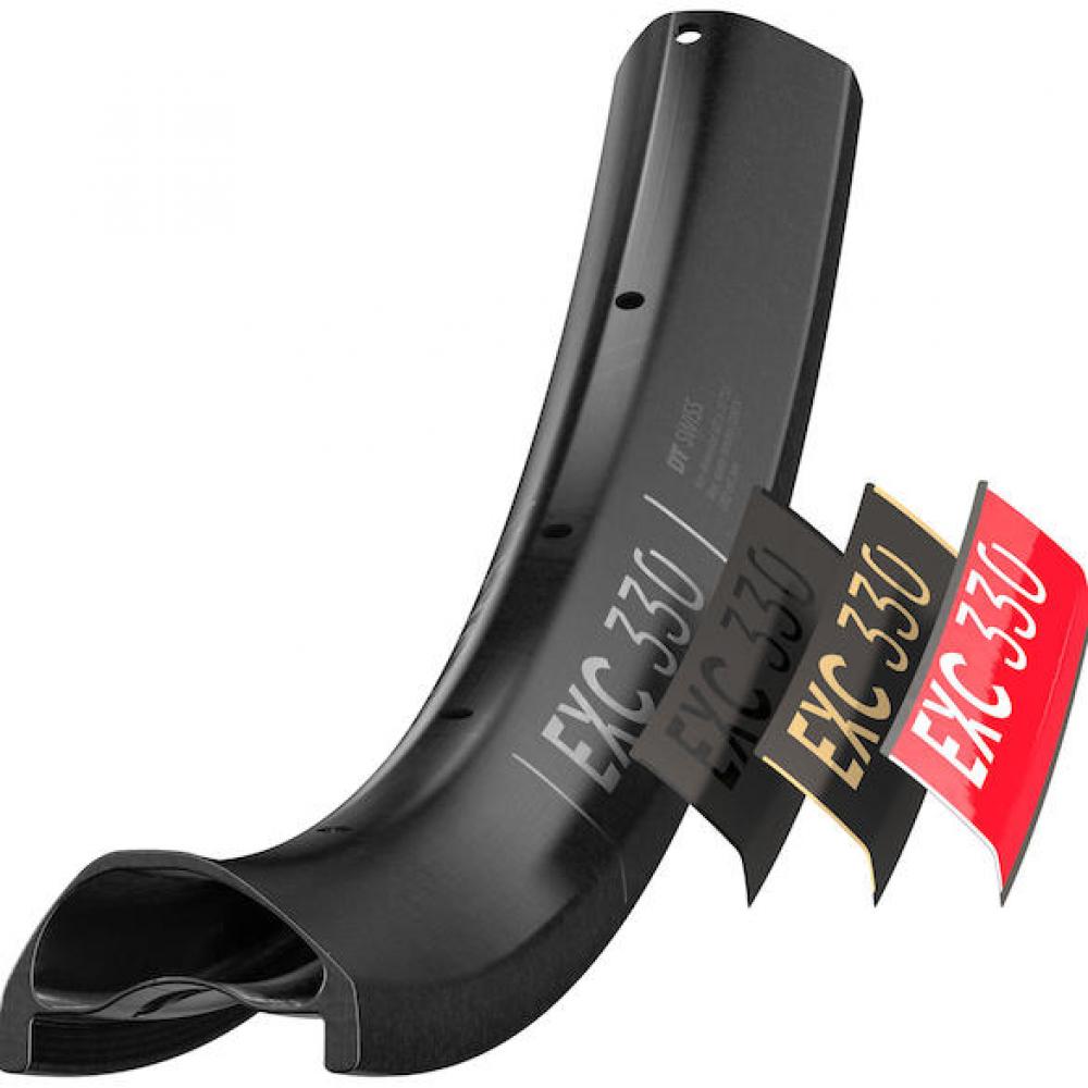 DT Swiss Felge EXC 330 27 - 5" 32 Loch schwarz - ultraleichte Enduro-Carbonfelge - Felgen 27.5 Zoll