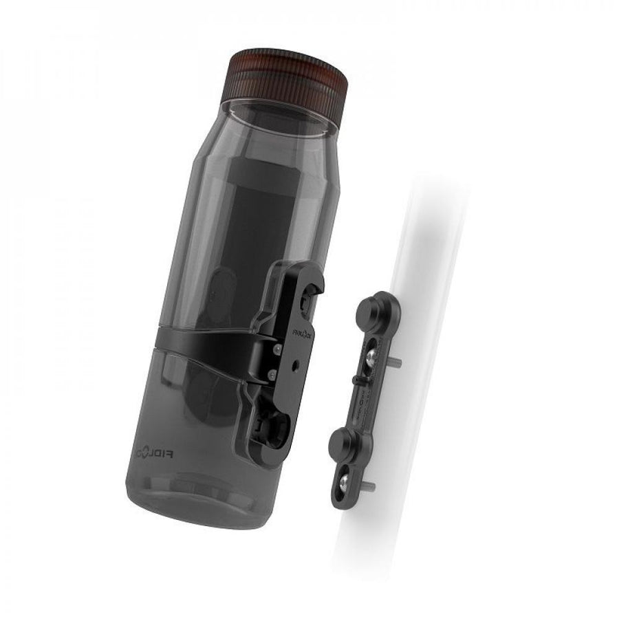 Fidlock Trinkflasche TWIST bottle 700 ml life Set inklusive Base transparent black