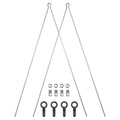 SKS BLUEMELS V-Streben 365mm silber für 26"-29" Schutzbleche, passend für BASIC & STRIPES, inkl. Befestigungsmaterial