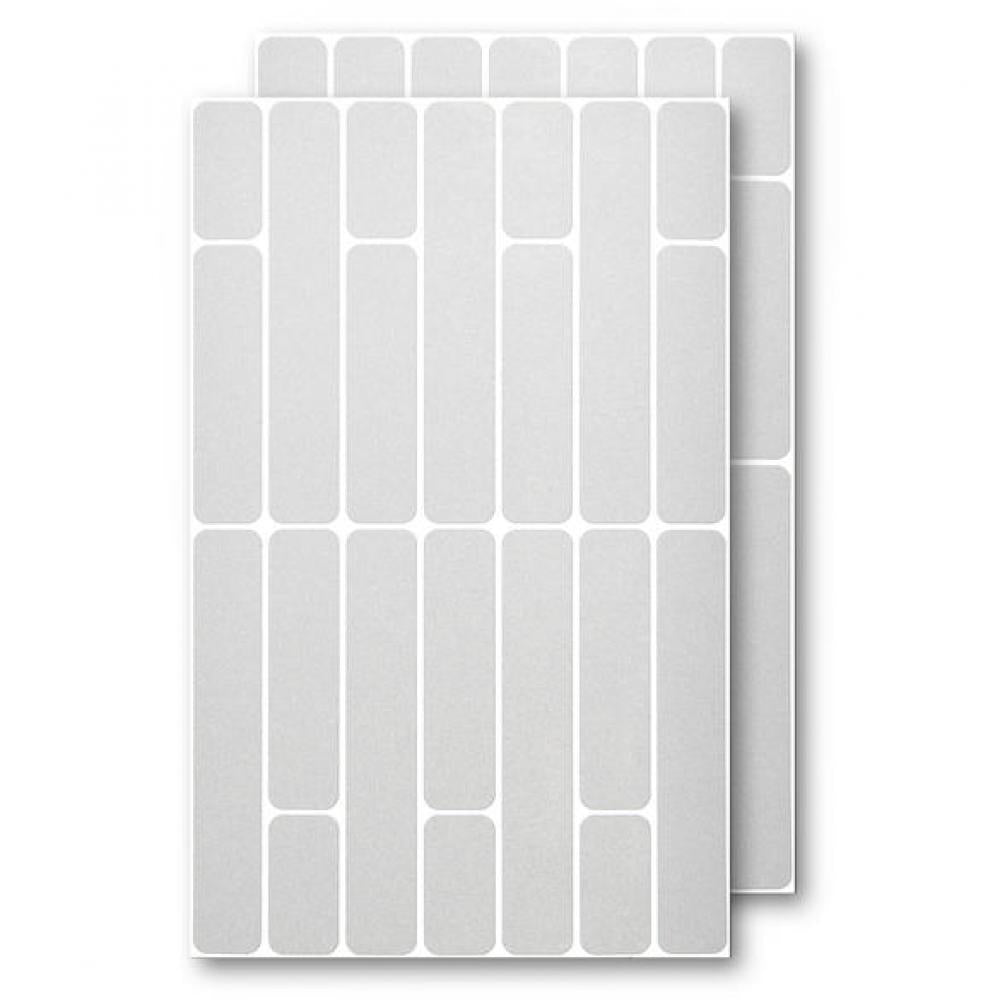 Luxshield Reflektor-Sticker Streifen S Silber - mehr Sichtbarkeit im Stradenverkehr