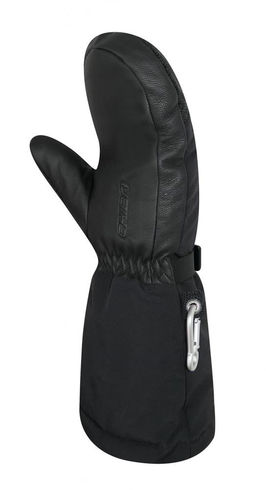 CHIBA Thermo Mitten - wasserdichte Winter-Radhandschuhe, Größe 9, schwarz