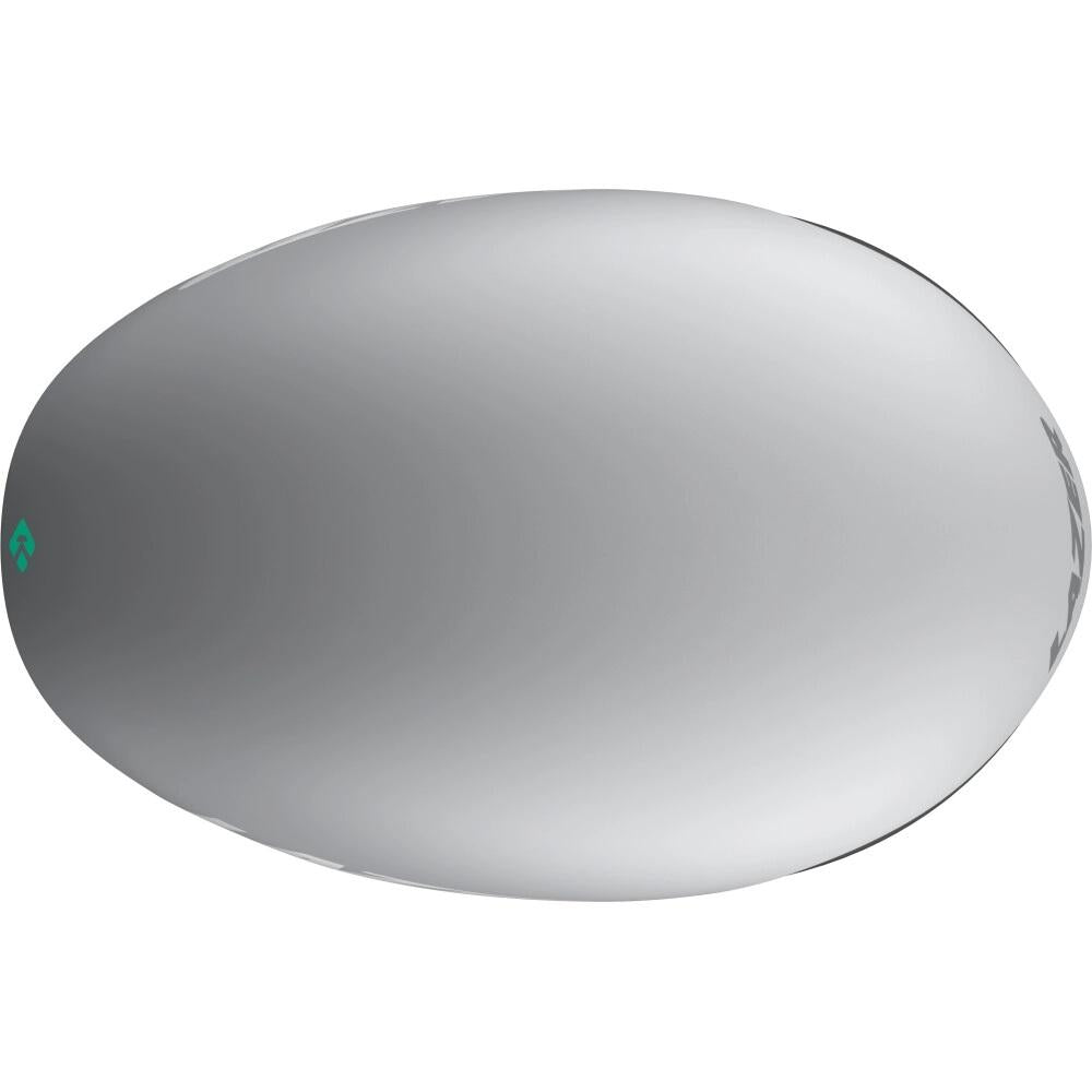 LAZER Helm Victor KinetiCore Matte White Silver (M) - aerodynamischer Triathlon- und Zeitfahrhelm