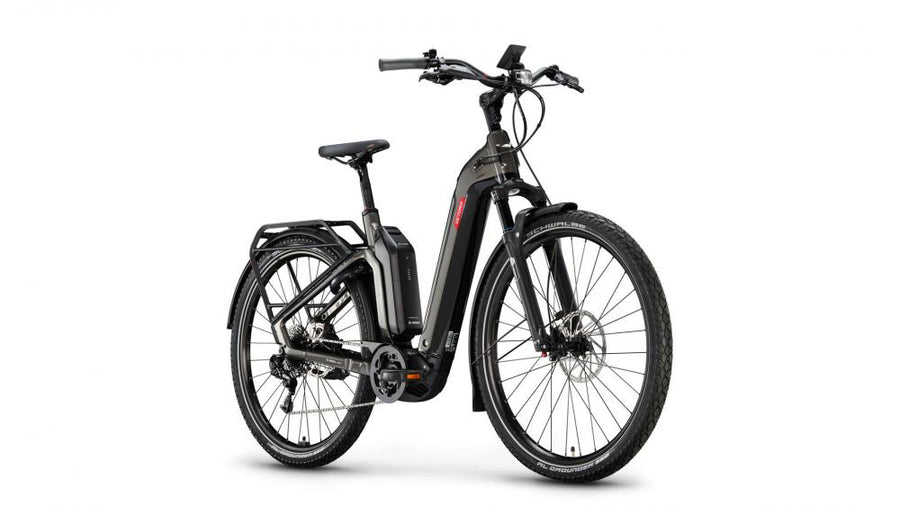 VICTORIA Elektro-Urbanrad "UTILYON 6" (#1), Wave, 29", anthracite grey, SHIMANO "Deore XT", 11-Gang, 52cm