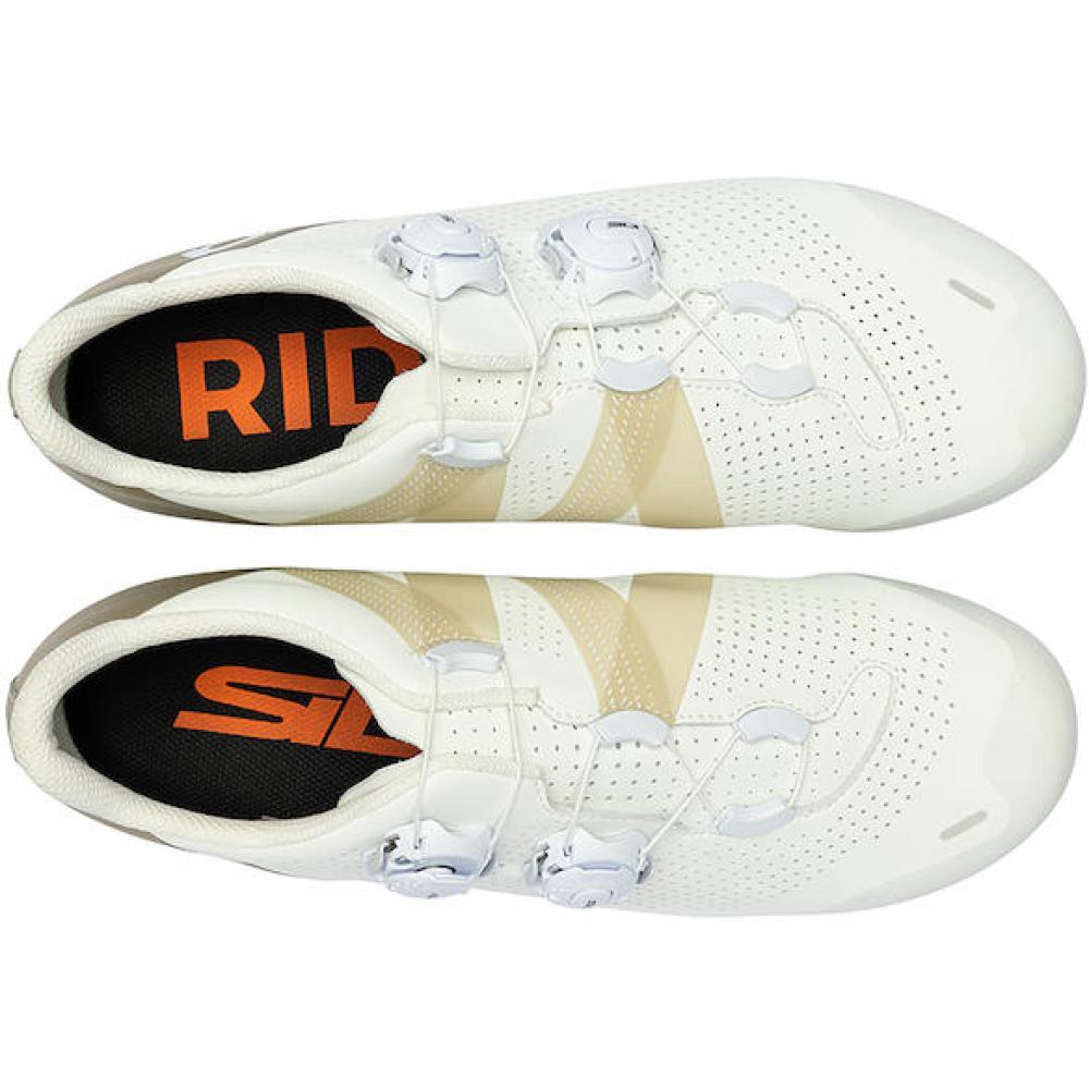 Sidi ROAD Ergo 6 white 44,5 weiß - steifer Carbon-Rennradschuh mit Top-Passform