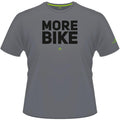 Merida T-Shirt MORE BIKE Edition Herren S Grau - sportliches Bike-Lifestyle Shirt
