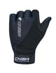 CHIBA Argon II - Rollstuhl-Radhandschuhe XS schwarz, Gelpolster & Belüftung
