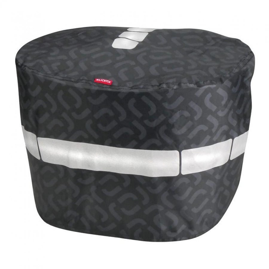 KLICKfix Regenschutzhülle M schwarz für Reisenthel Bikebasket 26x35x34 cm