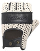 CHIBA Pure Nature - Radhandschuhe L beige/schwarz, Retro, Natur-Material