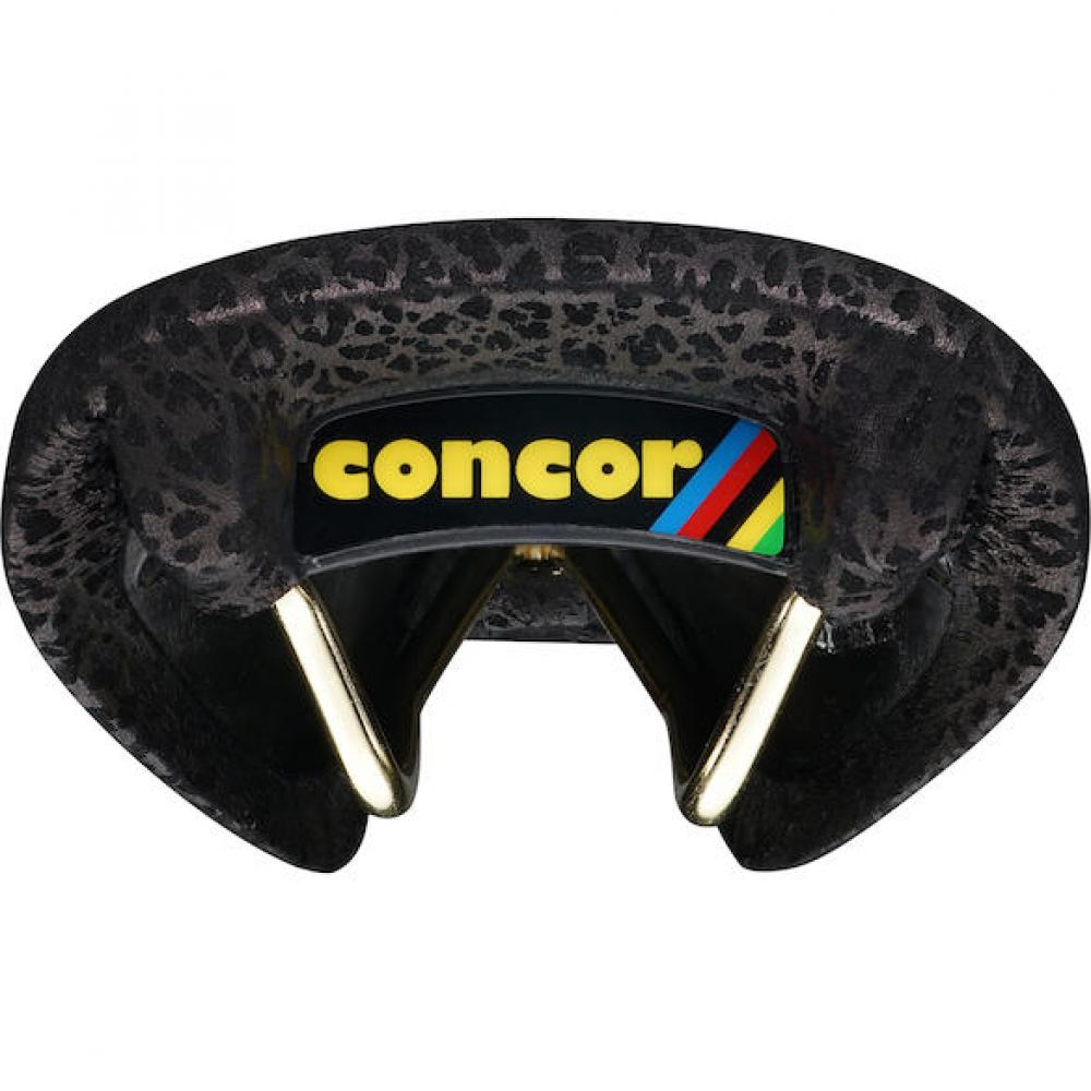 Selle San Marco Sattel Concor Supercorsa Le Rino 140 x 265 mm Schwarz - ikonischer Rennradsattel
