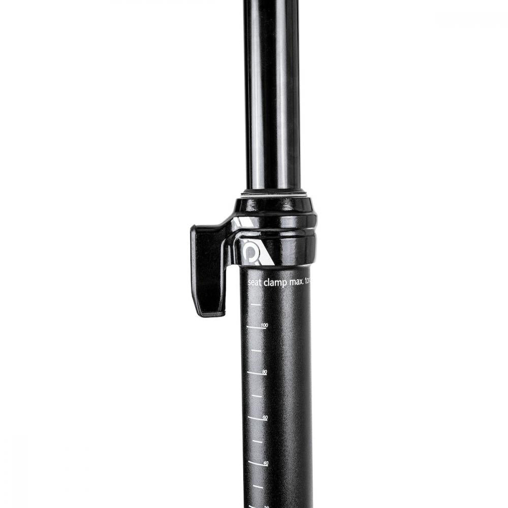 Procraft Vario-Sattelstütze D-SP.R 31,6 x 350 mm Schwarz - Absenkbar mit Fernbedienung