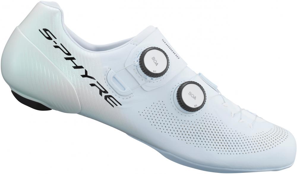 SHIMANO Fahrradschuhe RC903 Road SPD-SL - Größe 45, Weiß