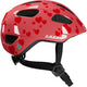LAZER LAZER Helm Nutz 2.0 KinetiCore Kids & Junior Little Hearts rot - sicherer Kinder-Fahrradhelm