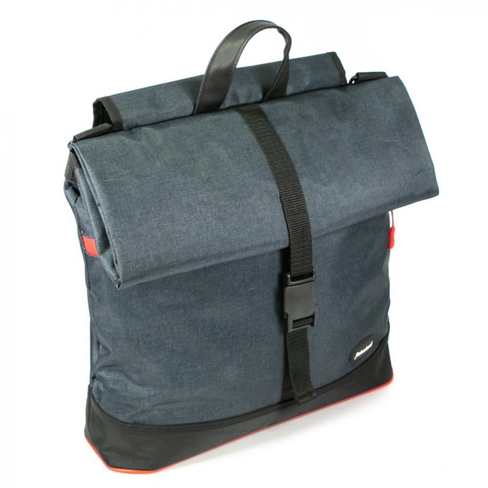 Haberland Shoppertasche eMotion anthrazit 38x40x13cm - vielseitige Fahrrad-Shopper Tasche