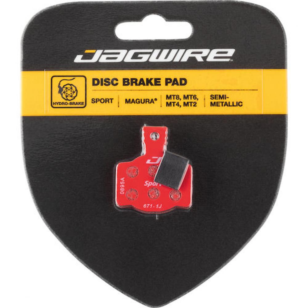Jagwire Bremsbeläge Disc Sport Semi-Metallic für Magura - Allrounder für MTB und Trails