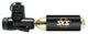 SKS Airbuster CO2-Kartuschenpumpe mit Aluminiumgehäuse - Adapter - Druckdosierventil Kälteschutz Staubschutzkappe inkl. 16g Kartusche und Halter - CO2Kartusche
