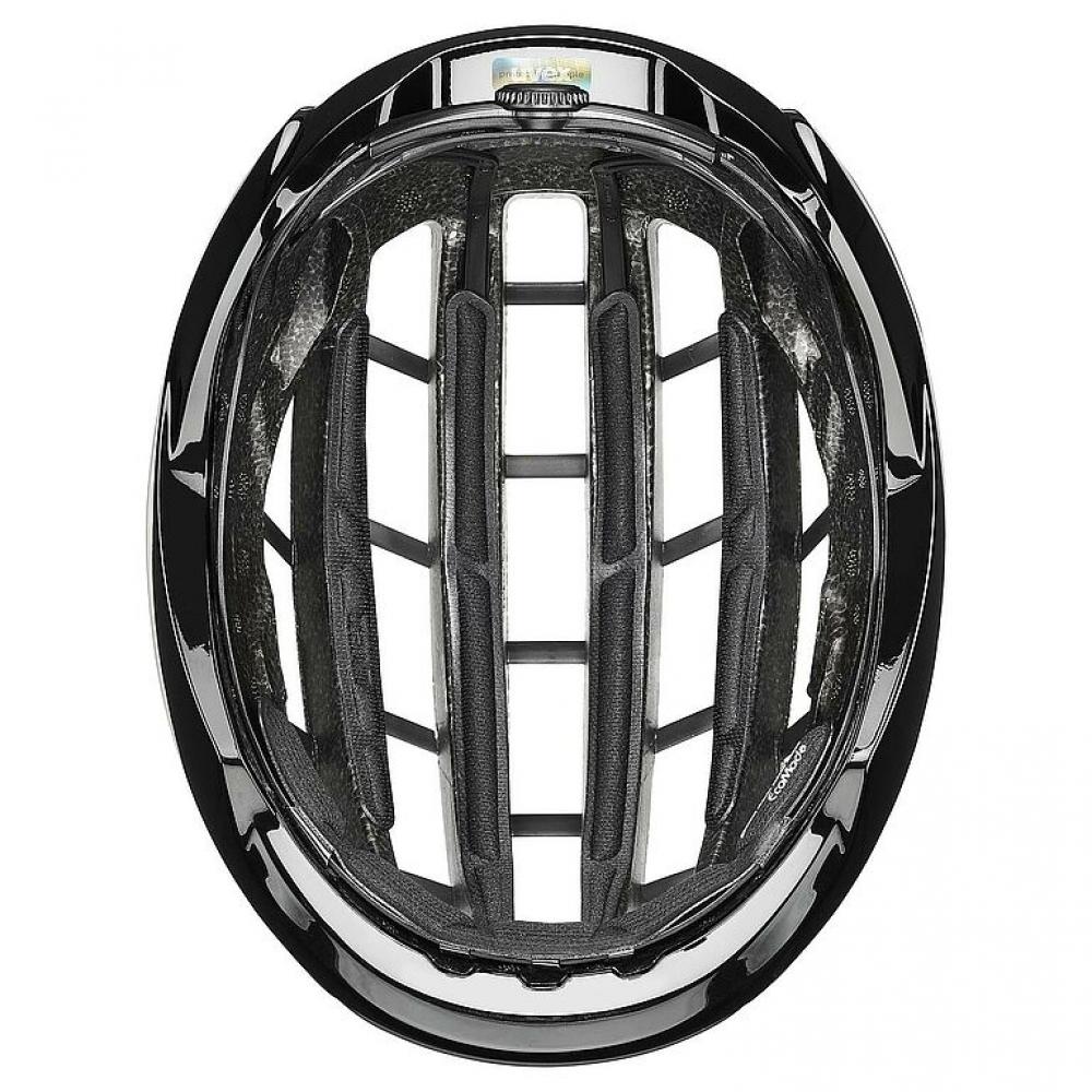 uvex surge Rennradhelm black matt 59-61 cm ohne Aero Cover  MIPS Air Node, Multi-Inmould, 3D-IAS Pro, Brillengarage, EN 1078, leicht & aerodynamisch
