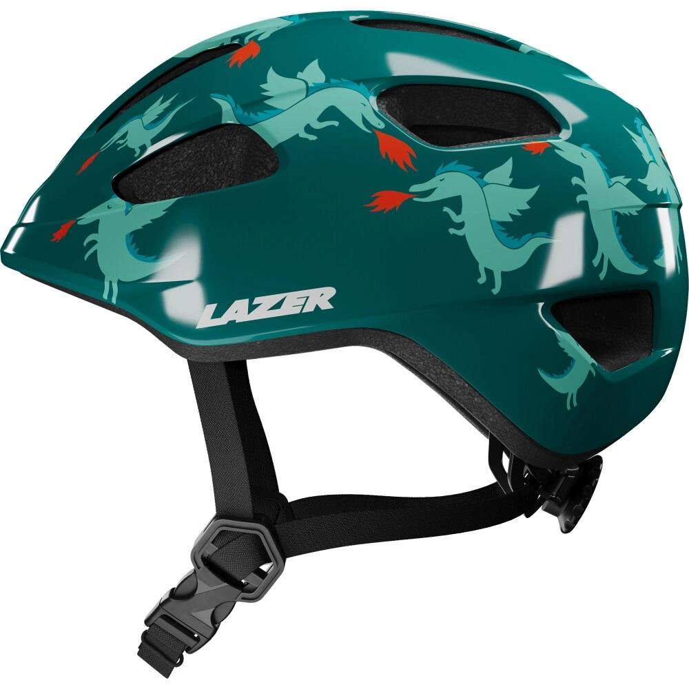 LAZER LAZER Helm Nutz 2.0 KinetiCore grün Kids & Junior - sicherer Kinderfahrradhelm