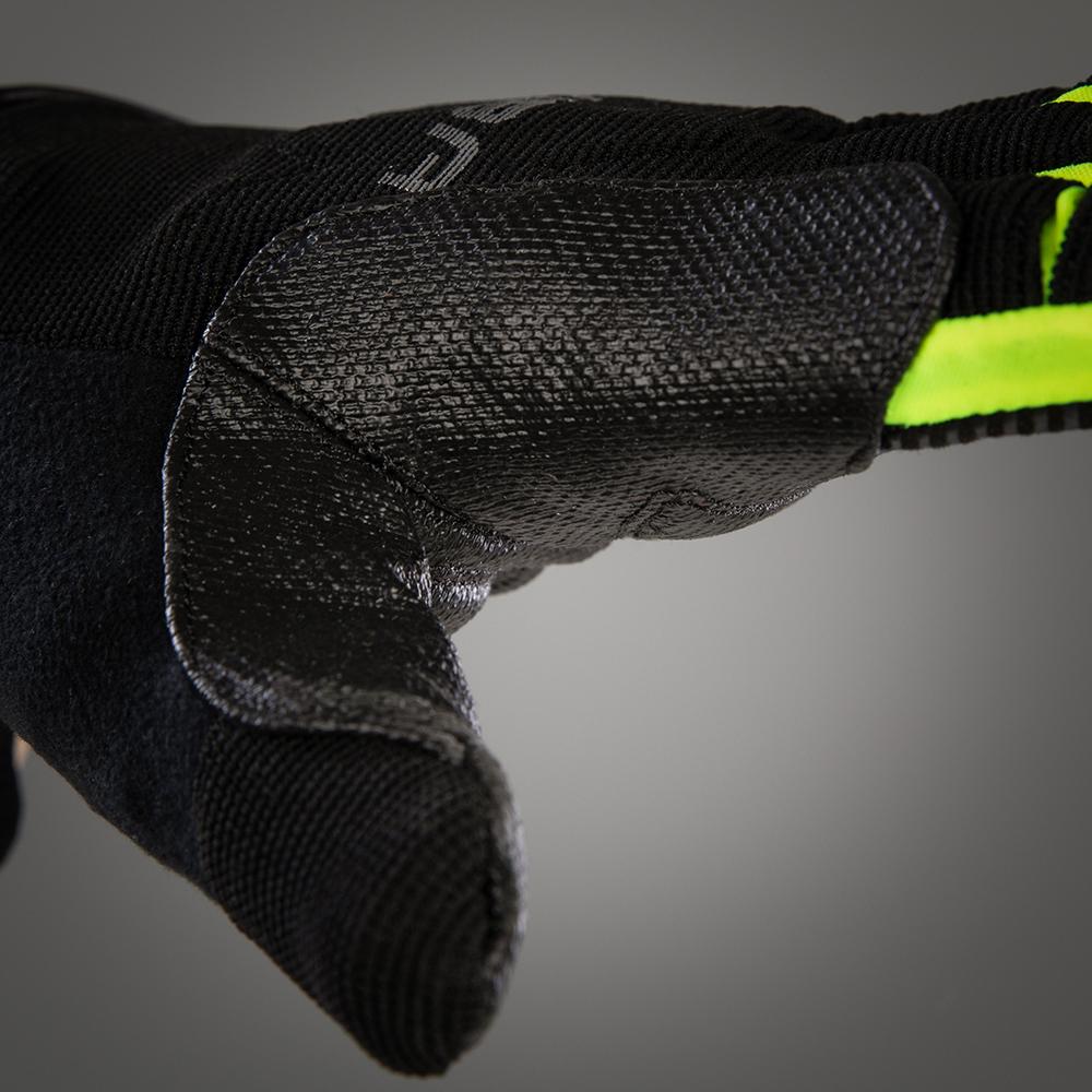 CHIBA Gel Protect Pro - Fahrrad-Handschuhe, XS, rot