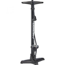 Merida Standpumpe BASIC 61 cm Schwarz - Präzise Luftpumpe mit 2,5" Manometer