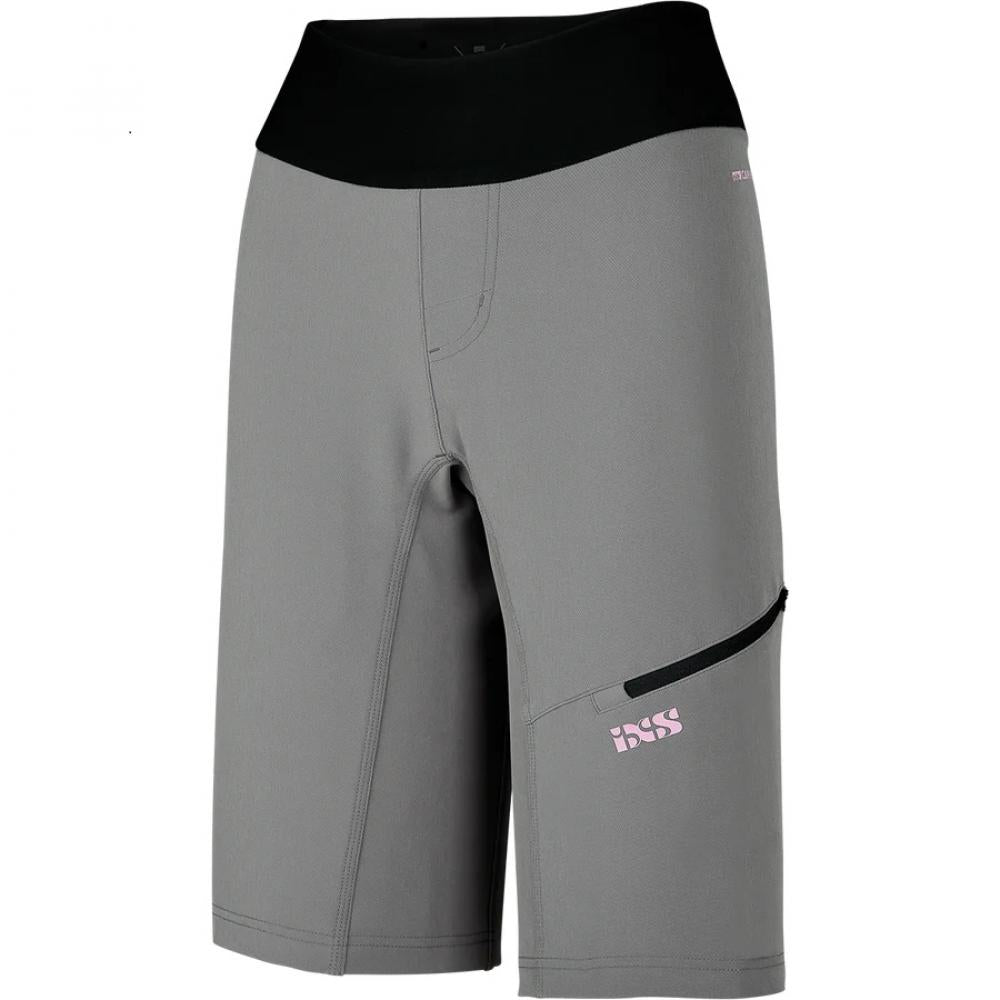 IXS Sports Division iXS Carve Hip-Hugger Women Shorts 40 graphite - maximaler Tragekomfort für MTB-Fahrerinnen