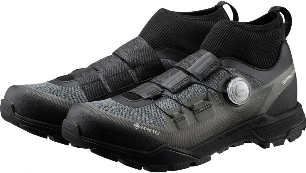 SHIMANO Fahrradschuhe EX700 - MTB/Touring SPD, Größe 48, Schwarz