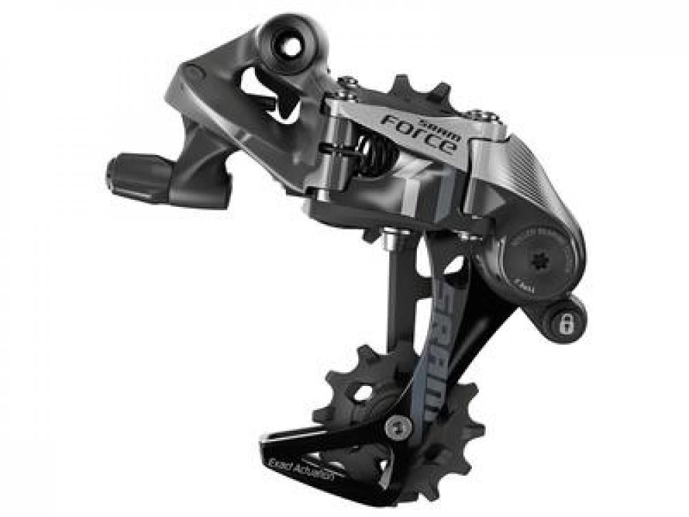 SRAM Schaltwerk Force 1 Type 3.0 42T - präzises 1x11 Road-Schalten