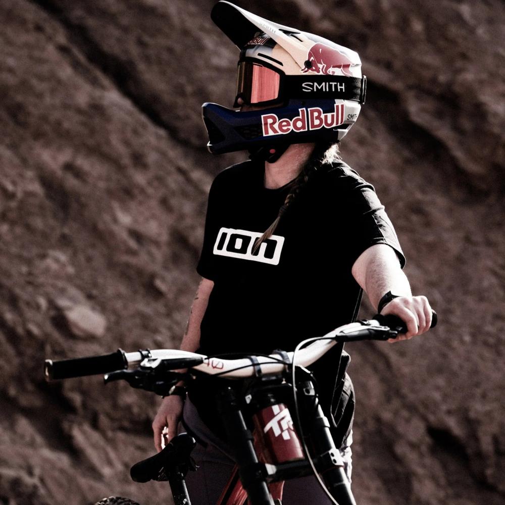 ION Bike ION Women MTB Jersey Logo DR Shortsleeve 34/XS 47223-5041 - T-Shirt