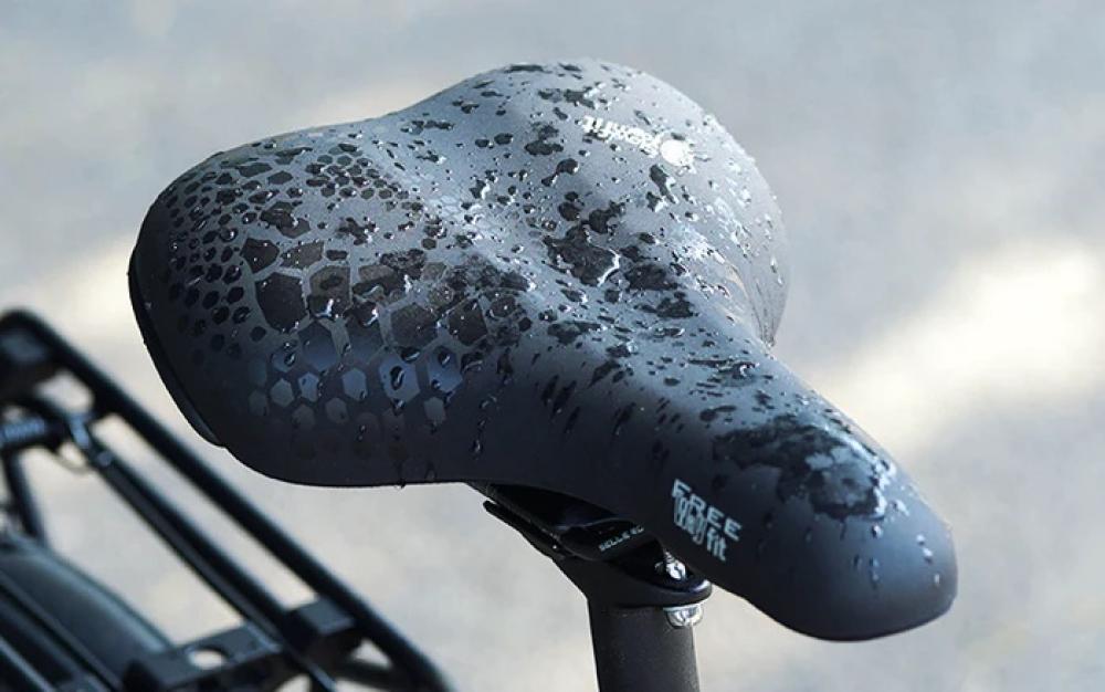 Selle Royal Freeway Fit Fahrradsattel, ergonomischer City-Sattel mit Wassertropfen für komfortables Radfahren.