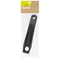 M-Wave E-Bike Kurbel rechts Alu 175 mm für Shim. E8000/7000/6100/Hollow II ( 24mm) 13 mm Offset schwarz